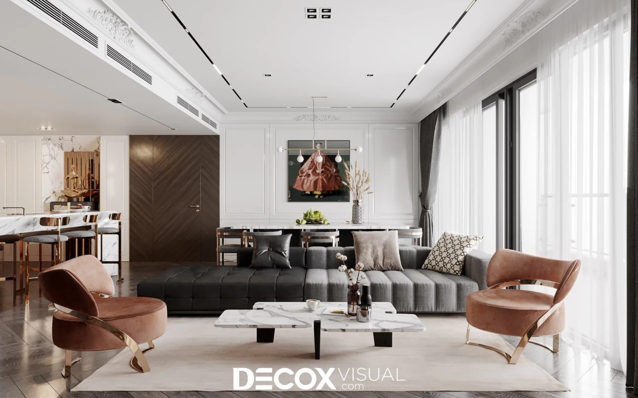 Interior Scene File 3dsmax Model Livingroom