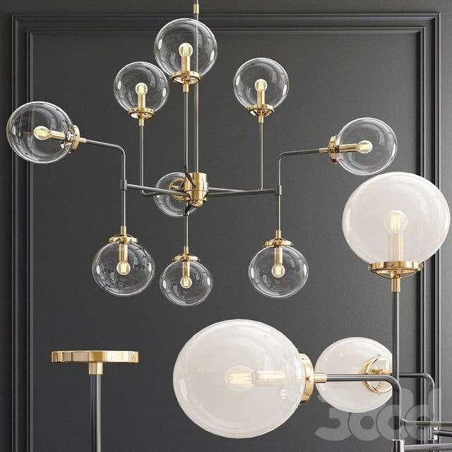 Bistro medium chandelier