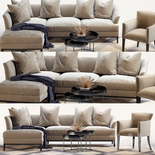 The company sofas and chairs set 2