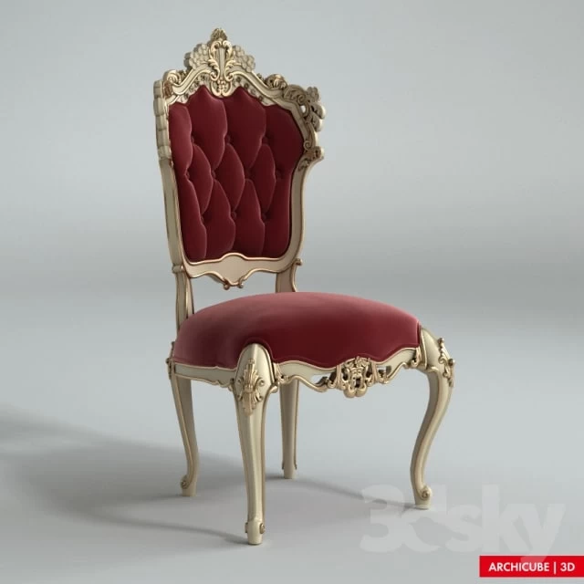 The chair in the style of 003 klassichkskom