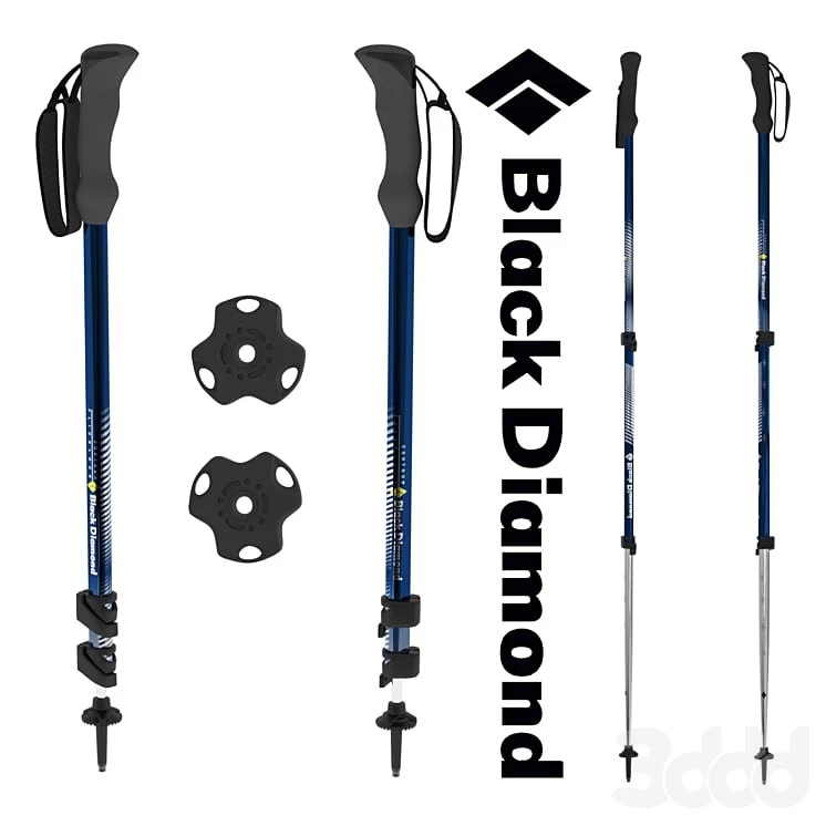 Black Diamond Contour Elliptic Compact Trekking Pole