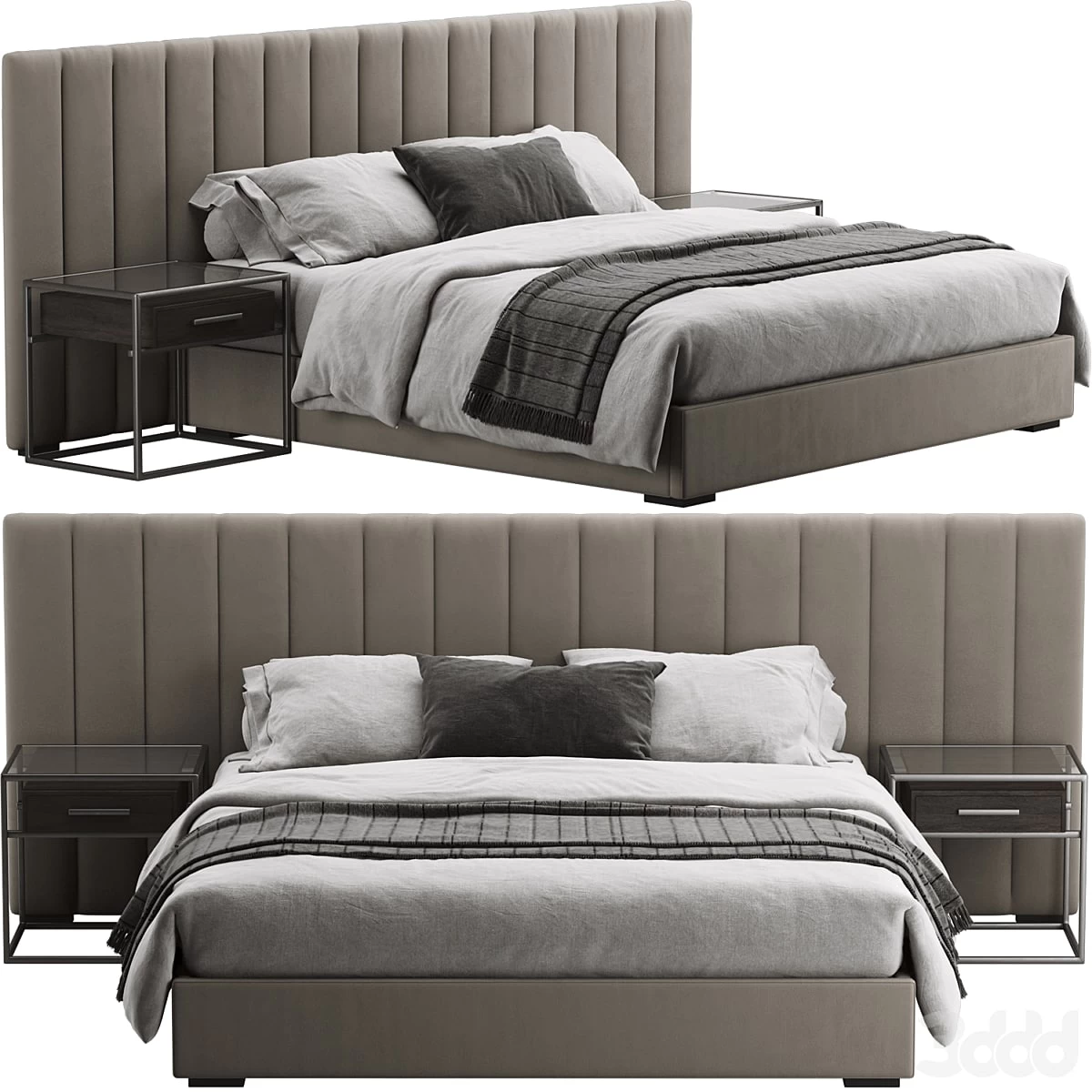 RH Modena Bed