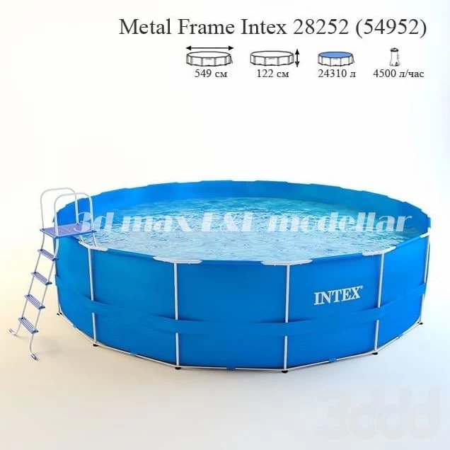 Intex frame pool
