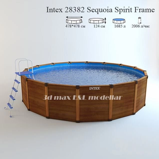 Intex 28382 Sequoia Spirit Frame Pool Frame