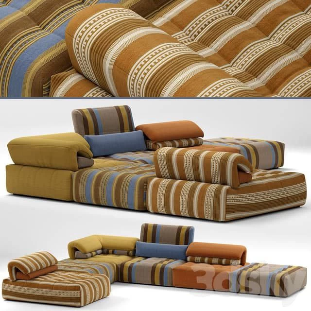Roche bobois voyage sofa immovable