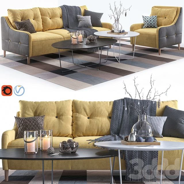 Jenson sofa and armchair #1