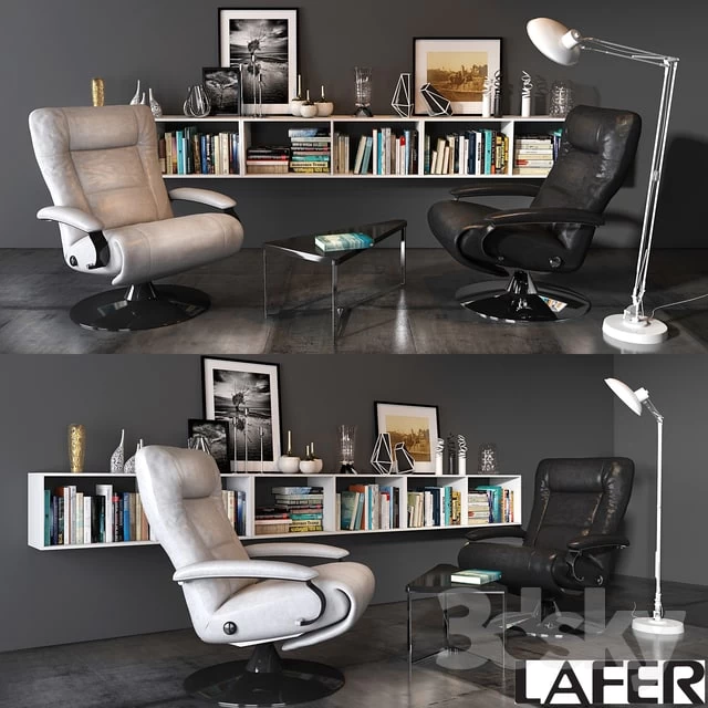 Lafer thor reclining chair set