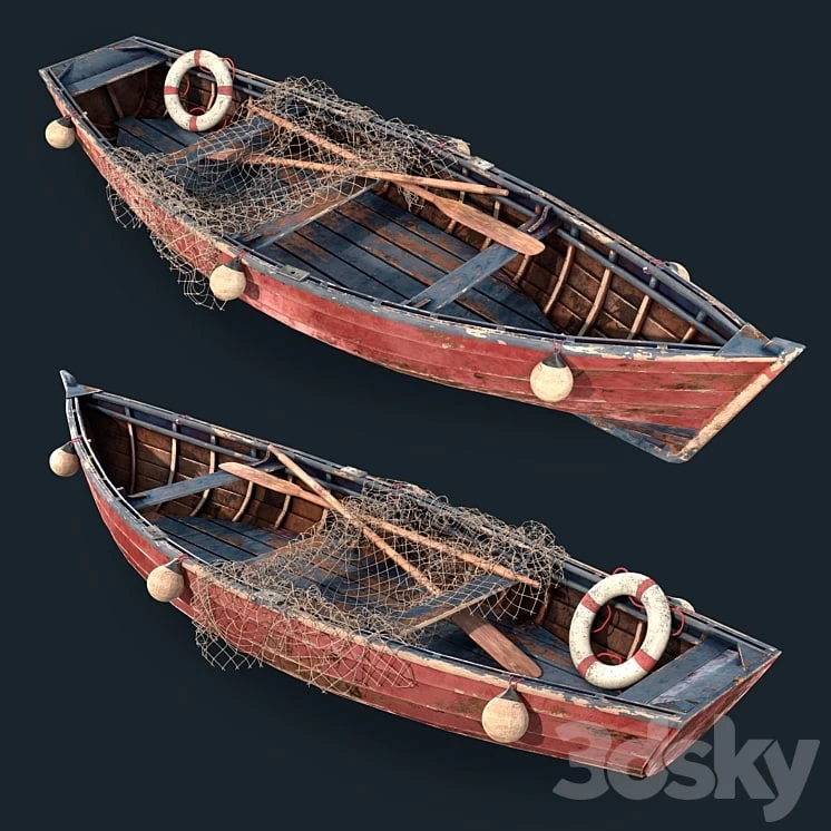 Old fishing boat