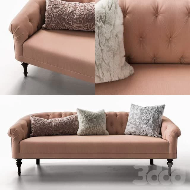 UPHOLSTERED SOFA ADELINE