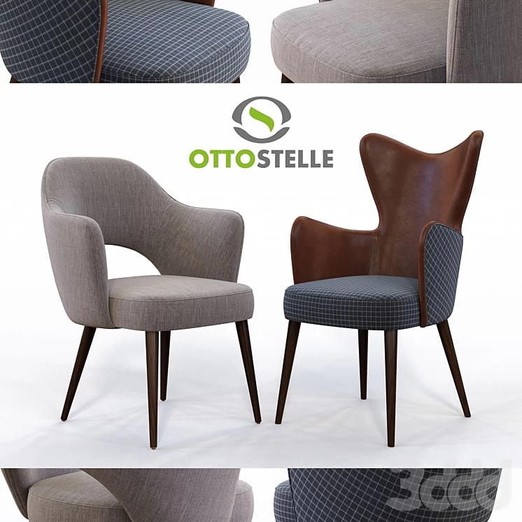 Chairs Fellini and Hardin from Ottostelle