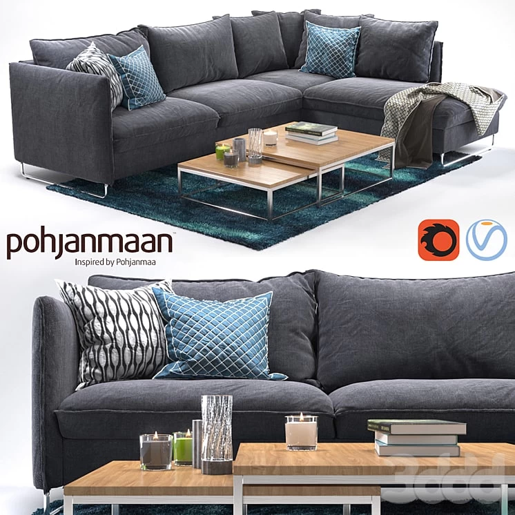 Corner sofa Flipper