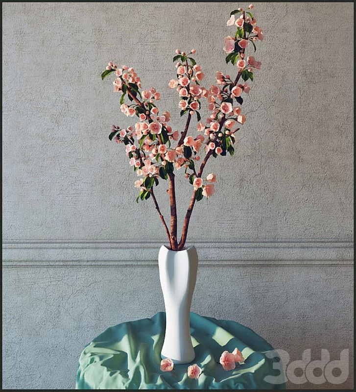 Branch With Flowers