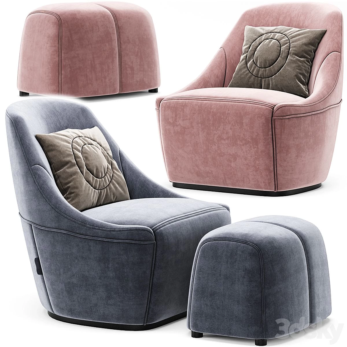 Calligaris Alma Swivel Chair