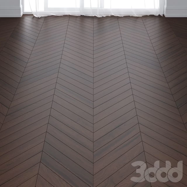 Ebony Oak Wood Parquet Floor in 3 types