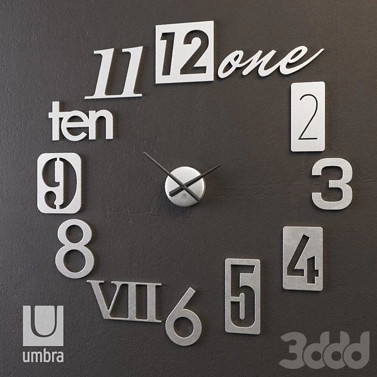 Wall clock Numbra