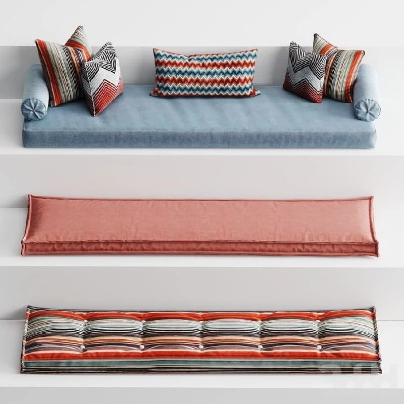 Window sill mattress set