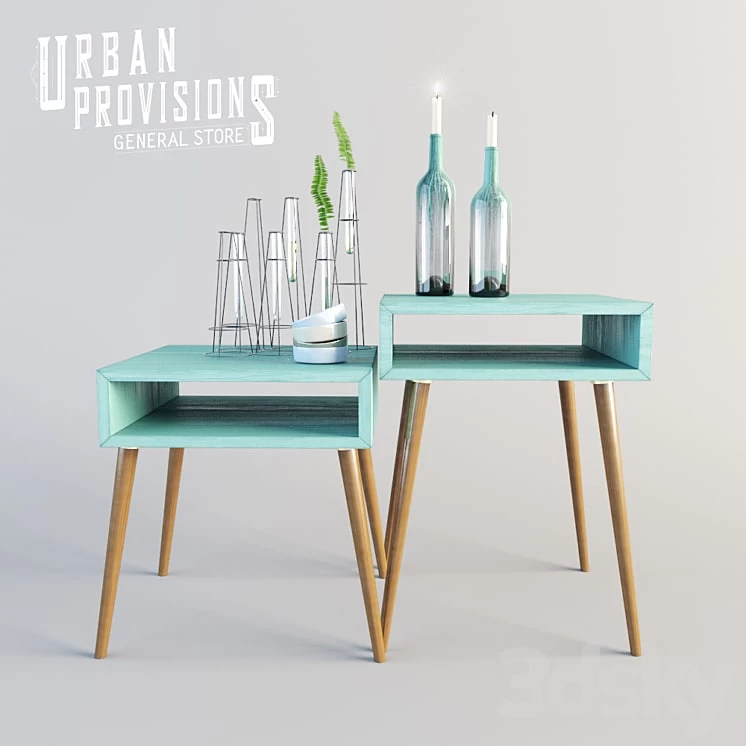 Modern Side Table Decor