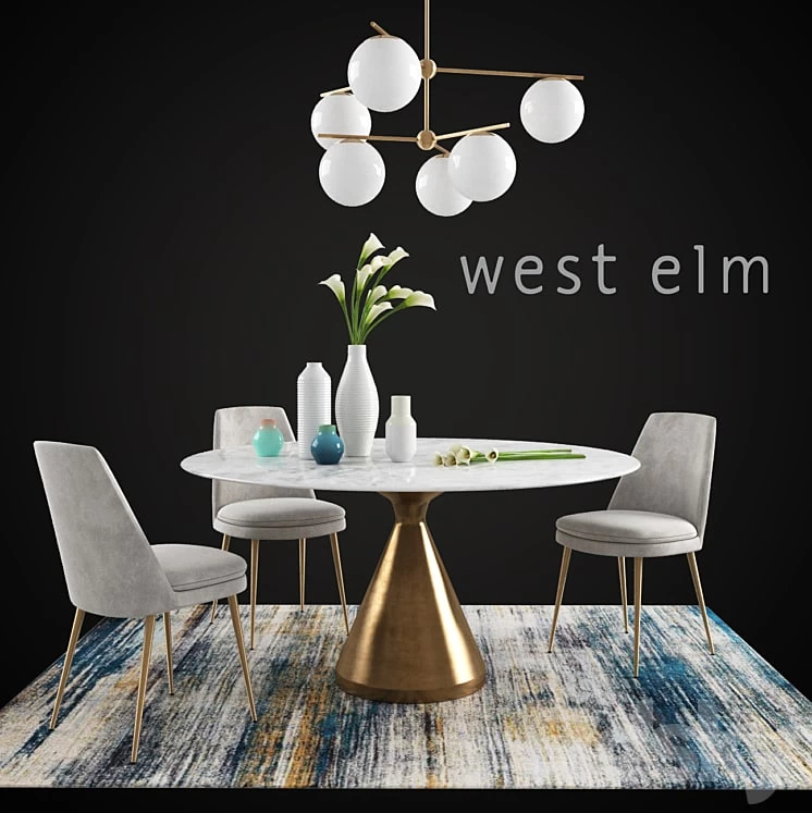 WEST ELM set
