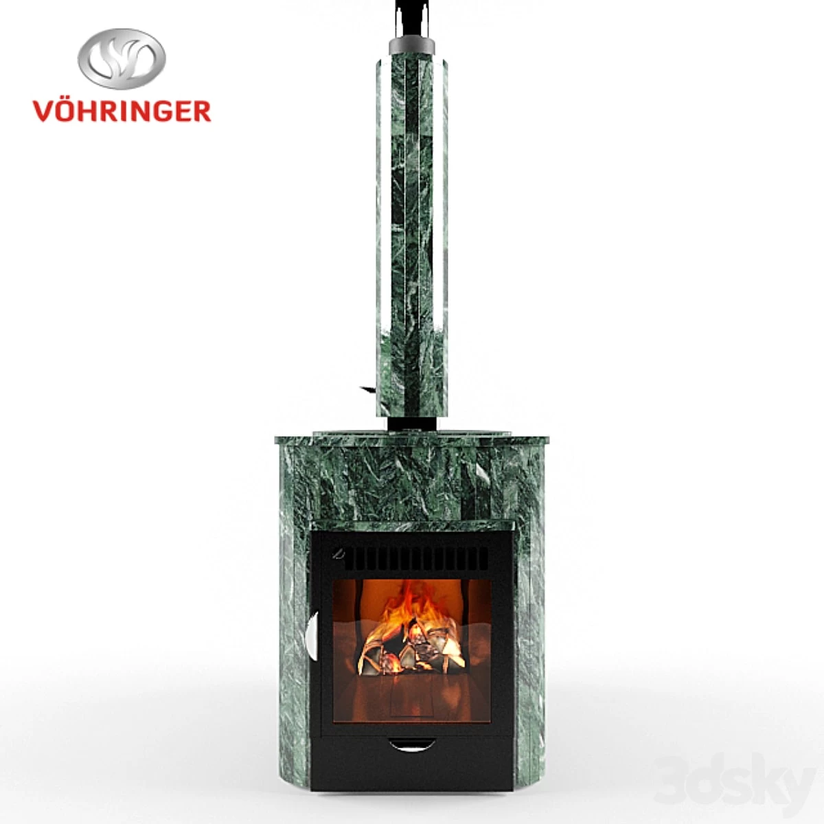 The furnace for sauna VOHRINGER OPTIMA