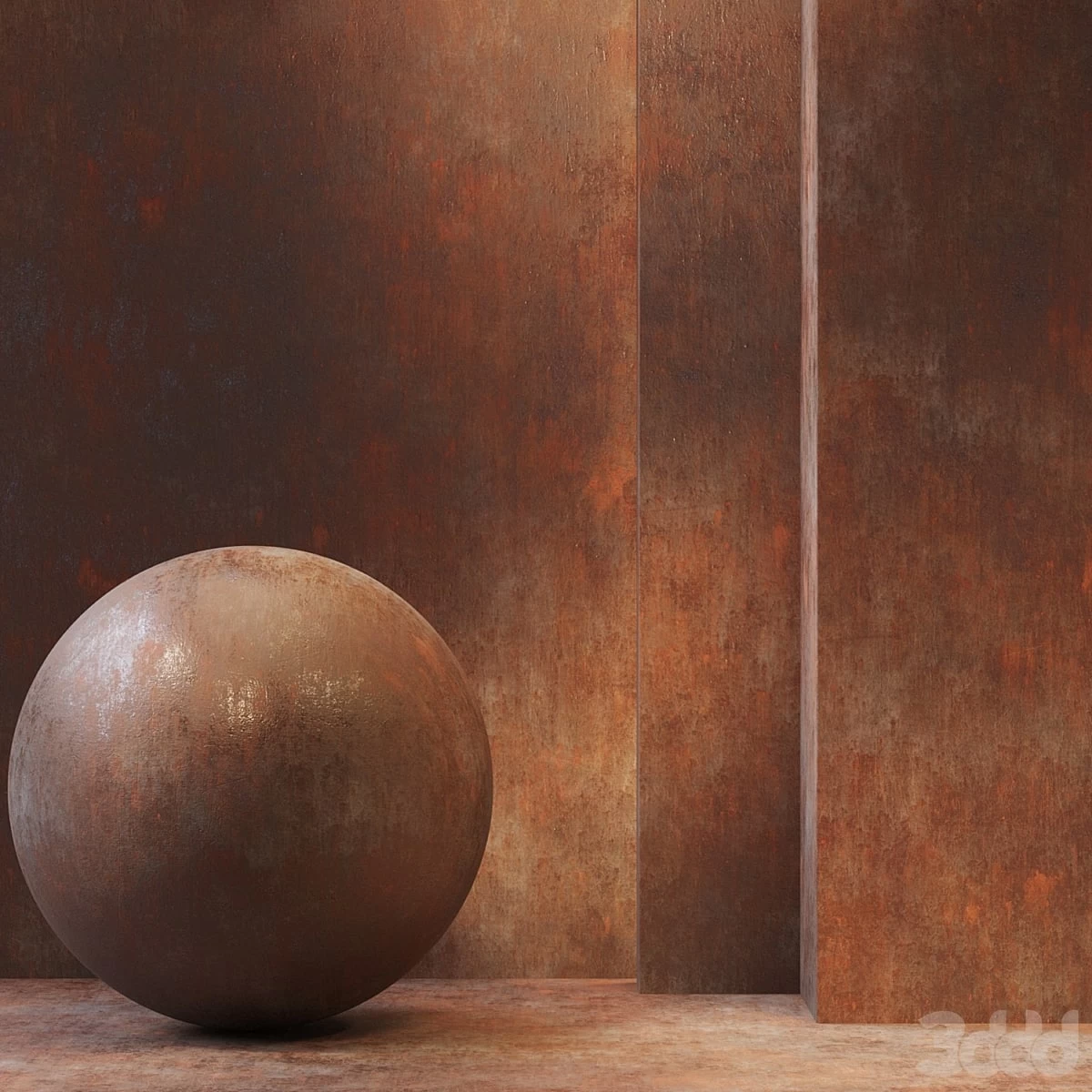 Metal Rust / PBR / Seamless / 4k / set03