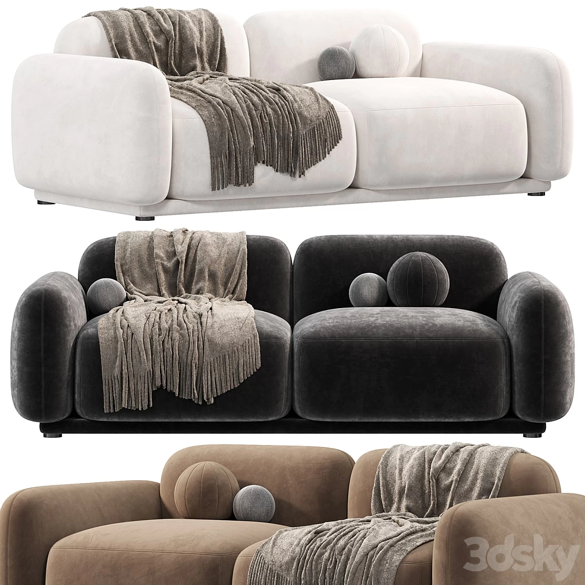 Mikka Sitzer Sofa by nvgallery, sofas
