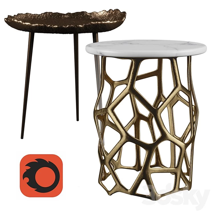 Coffee table garda decor