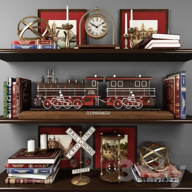 Decorative set trains