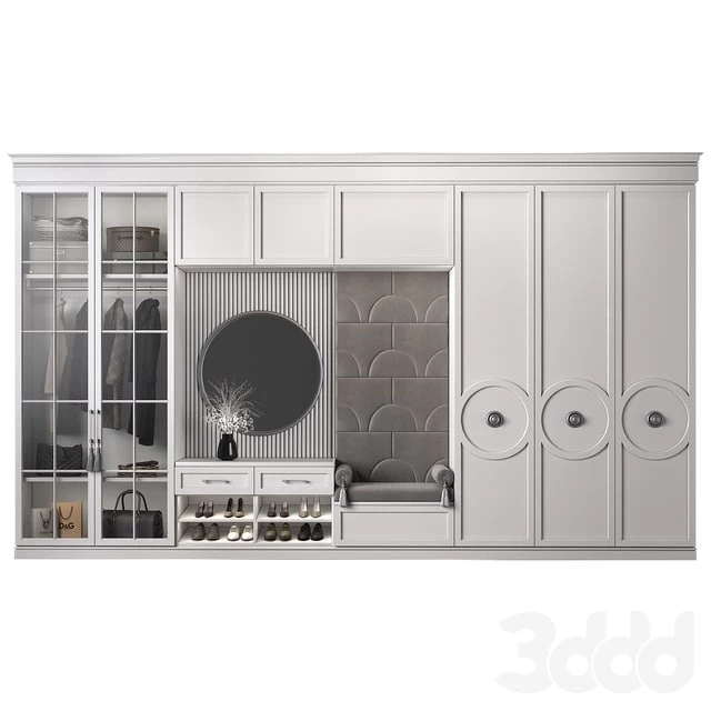 Furniture composition 92 part 3 -incloset