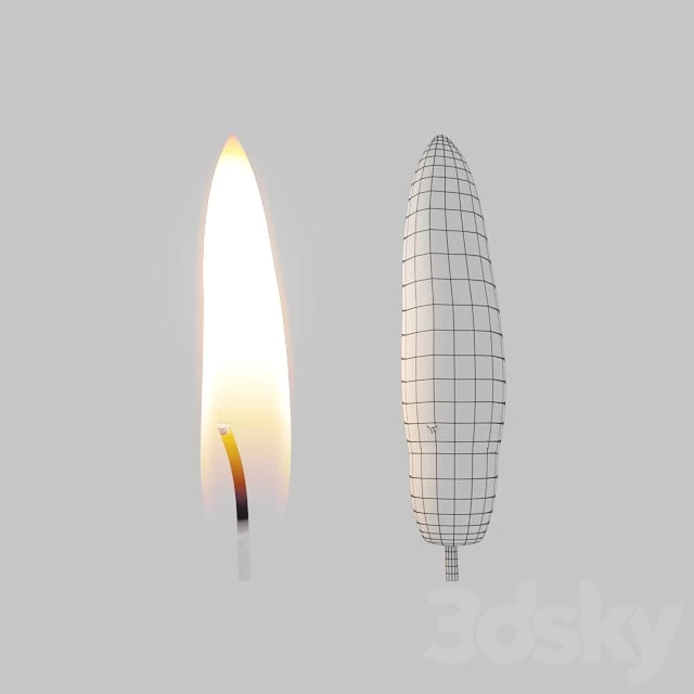 Flame animated
