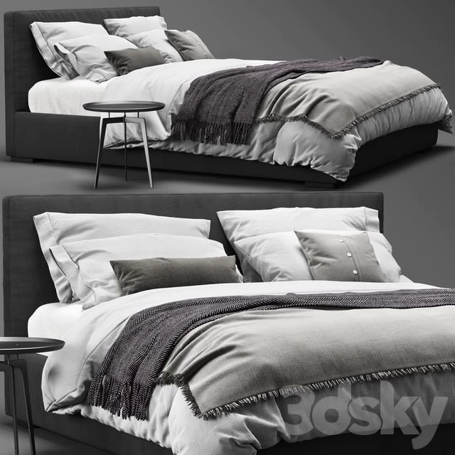 Meridiani Stone Plus Bed