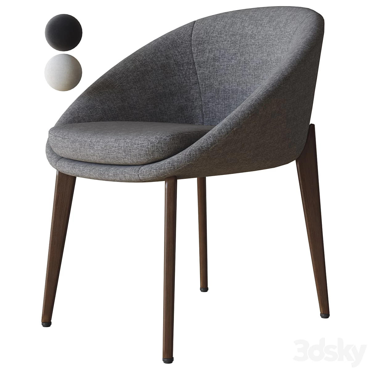 lido dining chair minotti