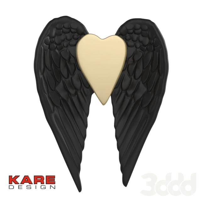 Wall Decoration Vase Flying Heart Decoration / Other decorative objects
