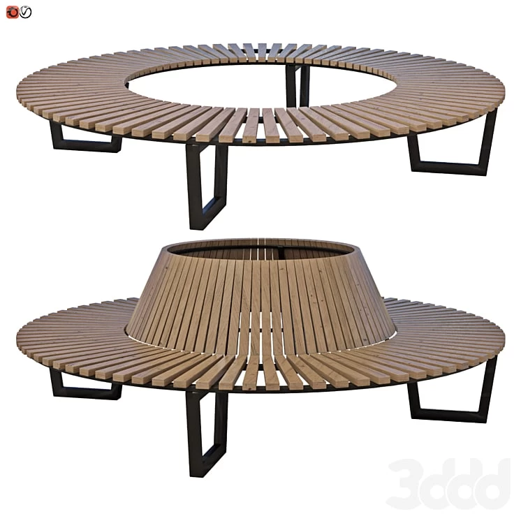 Outdoor bench