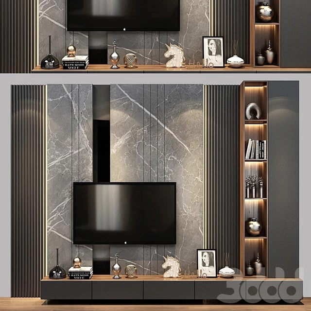 TV shelf 0350