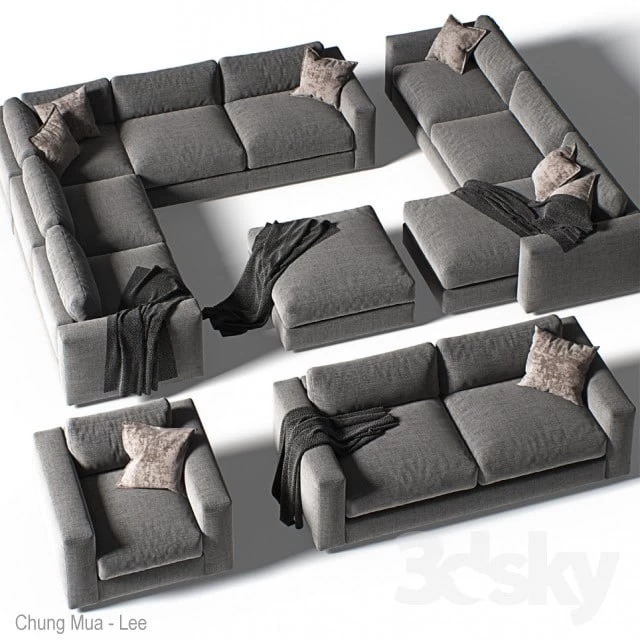 DWR Reid Sectional set