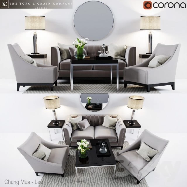 The Sofa & Chair Company Set