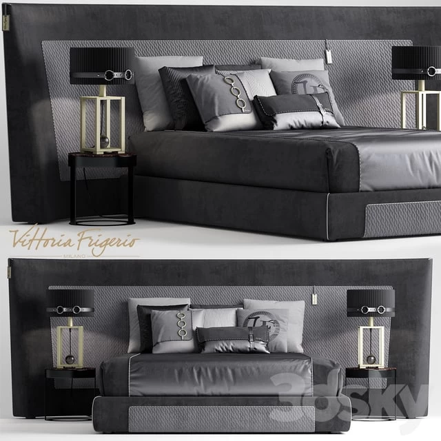 Bed Vittoria Frigerio Duse