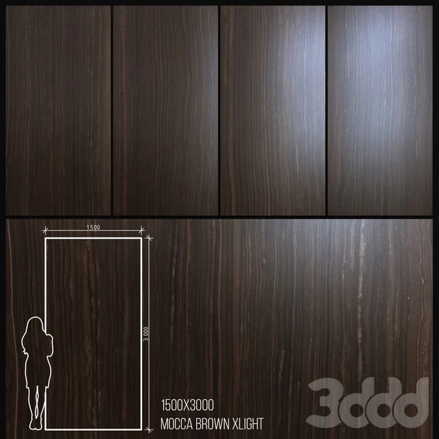 Ceramic Tile Urbatek Porcelanosa Xlight Mocca Brown 1500x3000
