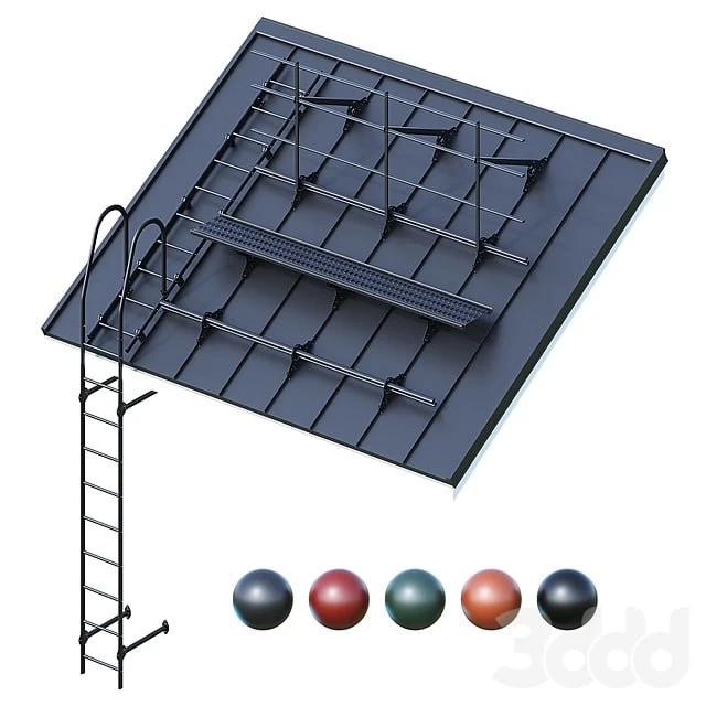 Seam roofing and security system Grand Line