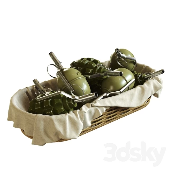 Grenades in the basket