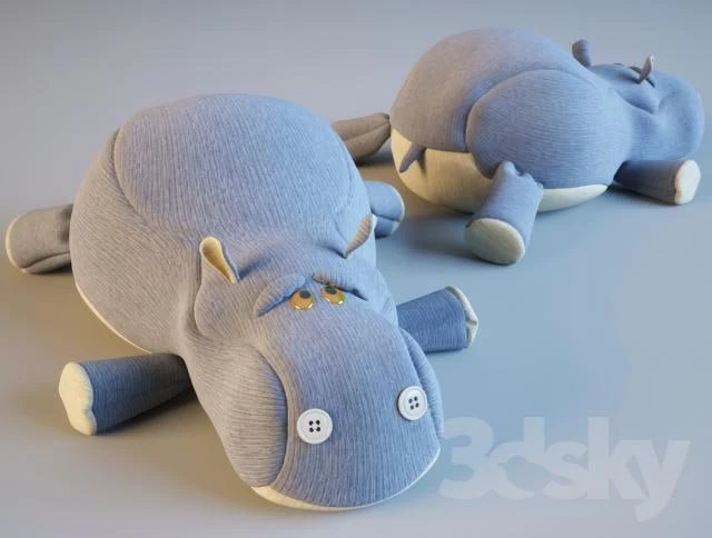 Hippopotamus Soft Toy