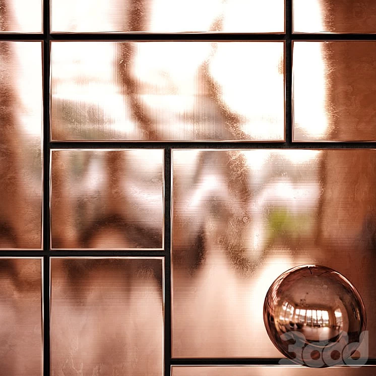 Copper panel
