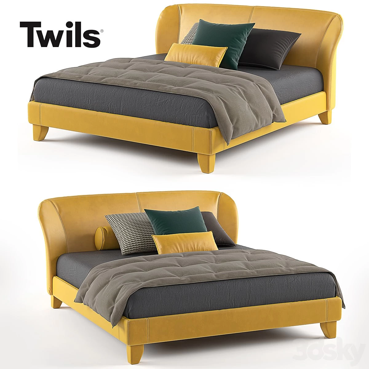 Bed CARNABY Twils