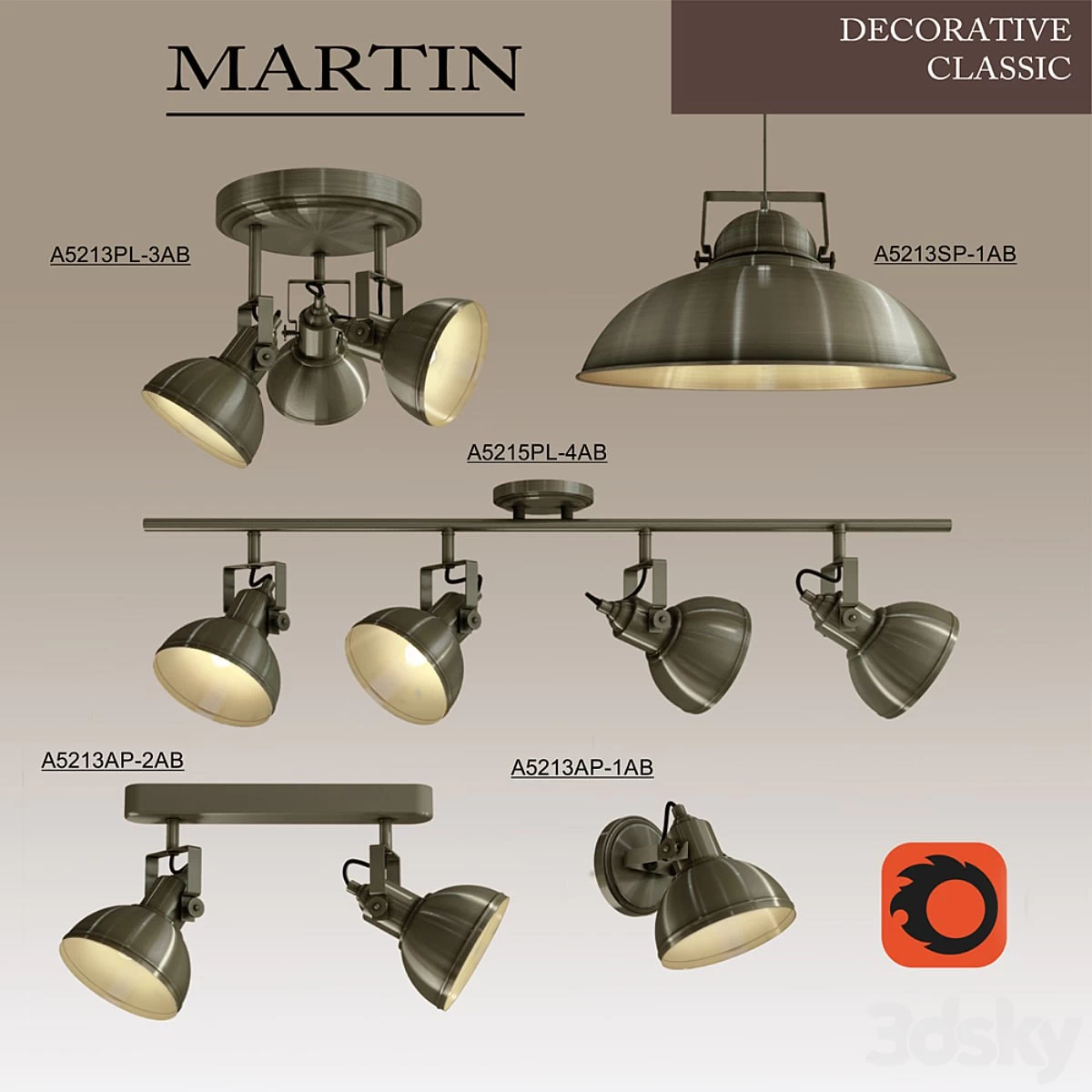 Arte Lamp - Martin