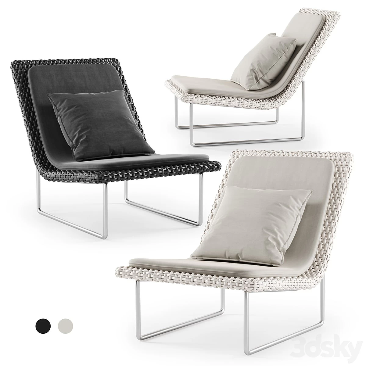 Sand Lounge Chair by Paola Lenti / Beach Chair
