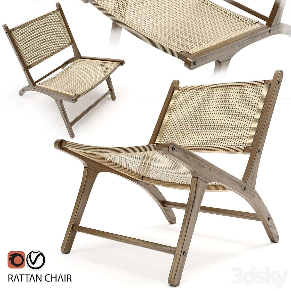 Rattan chair ZARA home