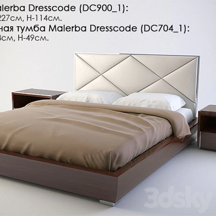 bed Malerba Dresscode (DC900_1)