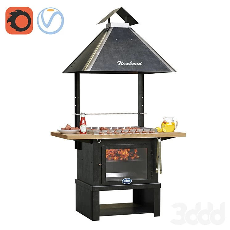BARBEQUE GRILL "WEEKEND"