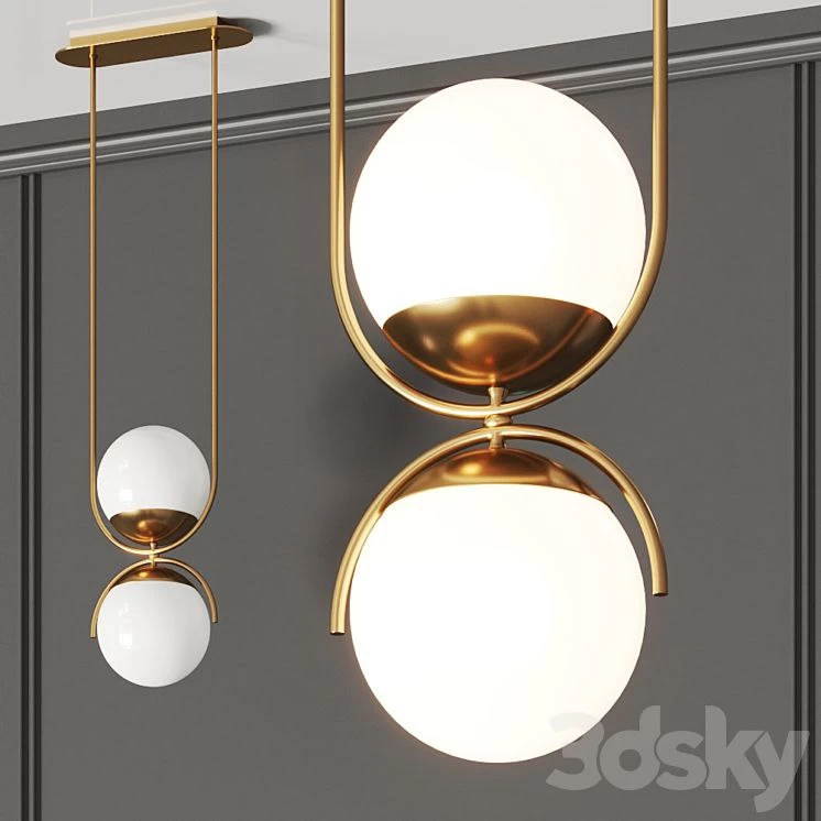 Crate and Barrel Rondure Globe Pendant Light