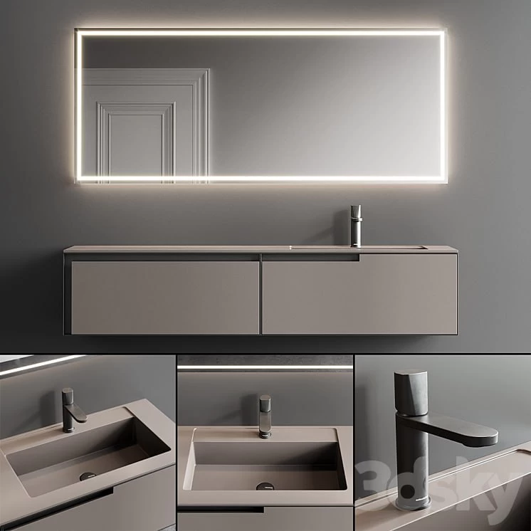 Antonio Lupi Design Atelier Vanity Unit Set 1